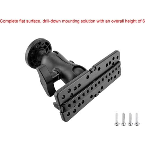 360 Degree Rotatable Fish Finder Electronic Mount Universal Fishfinder Kayak Boat GPS Turntable For GPS MAP 162 168 175 180 etc