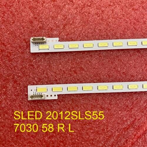 2pcs/set LED backlight strip for SONY KDL-55EX640 KLV-55EX630 KDL-55HX750 KDL-55HX755 LJ64-03374A LJ64-03374B LTY550HQ04-A01
