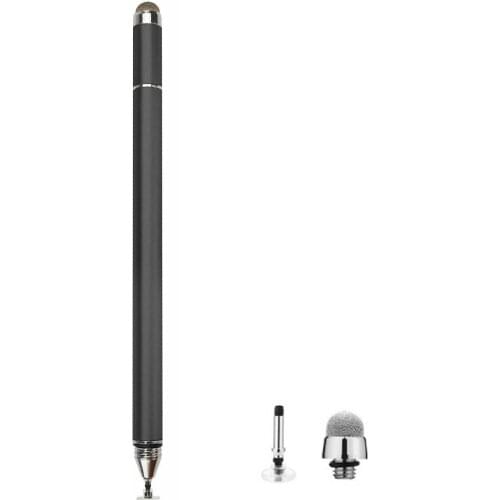 4 In 1 Touch Sucker Capacitive pen Aluminum Alloy Smart Drawing Pencil For IPhone IPad Kindle Capacitive Screen
