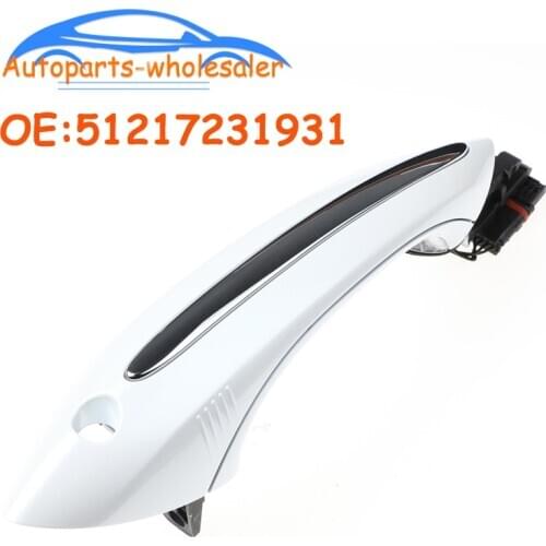 Car For BMW F07 F10 F06 F11 F01 F03 F04 FRONT LEFT RIGHT REAR DOOR HANDLE KEYLESGO 51217231931 51217231932 5121723193 5121723194