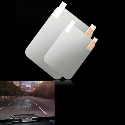 Car HUD Reflective Film Head Up Display System Film OBD II Fuel Consumption Overspeed Display Car Styling