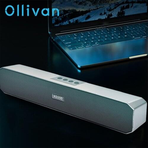 Bluetooth Speakers For PC Computer TV Soundbar Home Theater Desktop Speaker Stereo 3D Subwoofer Computer Bluetooth Audio 1200mAh