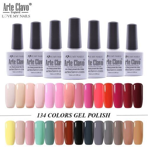 Arte Clavo Nail Gel Nail Polish Gel Polish Top Coat Gel Lacquer 10ml Soak Off UV Lamp Vernis Hybrid Primer Design of Nail Art