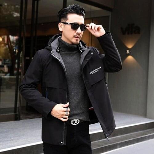 Natural Real fur Jacket Parkas Fur Coat Mens Plus Size 21 Winter Thick Parkas Hooded Jackets Liner Detachable Men Long Overcoat