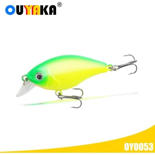 Floating Fishing Equipment Lure Crankbait Isca Artificial Weight 6.8g 6cm Bait Topwater Wobblers Kit Pesca Articulos Pike Leurre