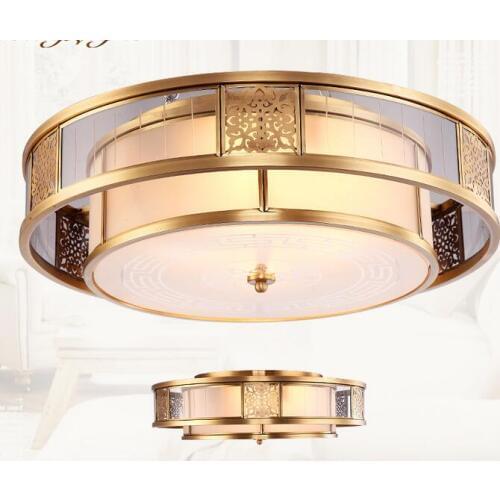 Full Neighborhood Ceiling Lamp Living Room Villa Bedroom Classical Lobby Access Atmosphere Retro Ceiling illuminationZA626 ZL160