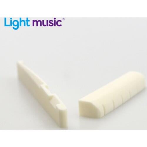 Real Bone Guitar Bridge Nut Saddle for 6 String Classical Guitar White Musical Instrument Accessories Guitar Parts Accessorie