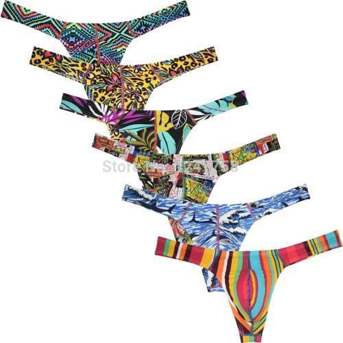 Mens Thongs And G strings Sexy Mens Bikini Thong Underwear Contour Pouch Sports T-Back Posing G-string Gay Men Underwear
