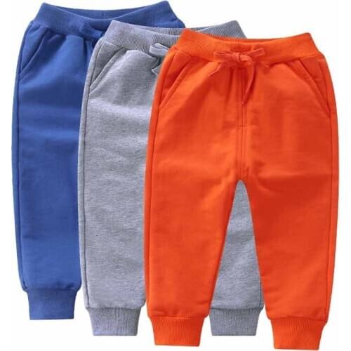 Winter Warm Sweatpants For 1-8Yeas Babies Boys Girls Casual Sport Pants Jogging Kids Children Trousers