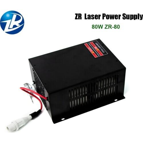 Zurong 80W 90W CO2 Laser Power Supply for CO2 Laser Engraving Cutting Machine MYJG ZR-80W Laser Power Supply