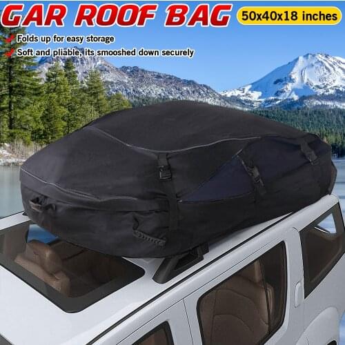 130x100x45cm Waterproof Car Roof Top Carrier Cargo Luggage Travel Bag Waterproof Rack Storage Bag For Vehicles With Roof Rails