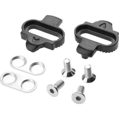 2pcs MTB Bike Bicycle Lock Pedal Plate Adapter Converter Clipless Pedal Plate for SHIMANO SPD Bicycle Parts for Ourdoor Riding