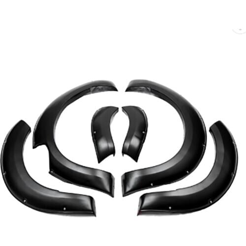 For Navara Np300 Auto Car Accessories ABS Plastic Fender Covers Modified Wheel Arch Fender Flares