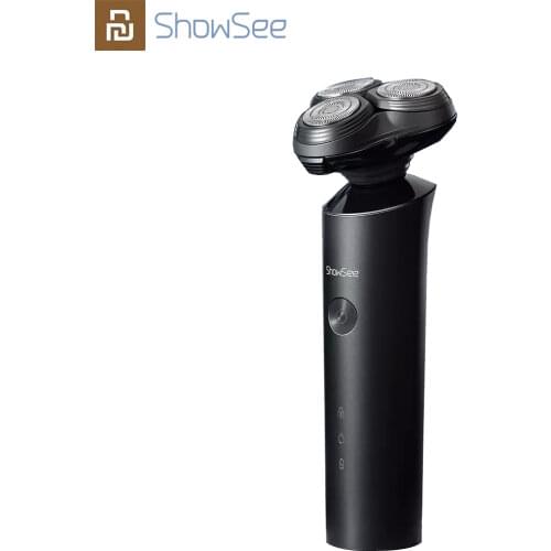 Showsee Electric Shaver Razor Beard Trimmer For Men Dry Wet Beard Trimmer Portable Rechargeable Washable Shaving Machine