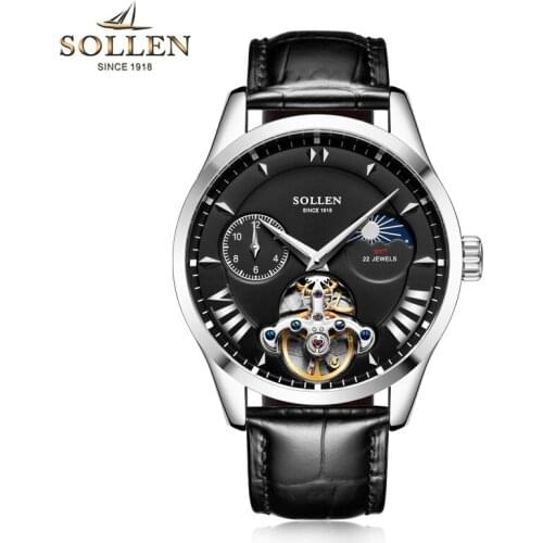 Casual Sport Watches for Men Blue Top Brand Luxury Military Leather Wrist Watch Man Clock Fashion Chronograph Wristwatch