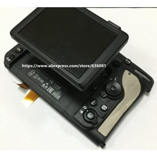 Repair Parts Rear Case Back Cover Ass'y With LCD Display Screen Unit and Hinge Flex Cable For Nikon D850