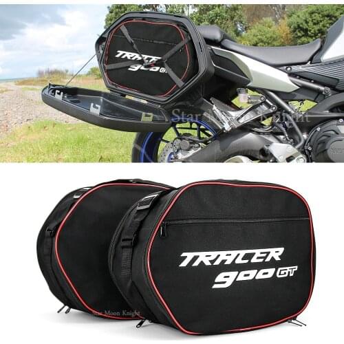 For Pannier Liner TRACER 900GT 2018 2019 and FITS FOR YAMAHA FJR 1300/TDM 900 Motorcycle luggage bags Black free shipping