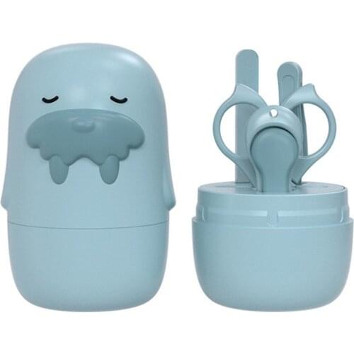 Infant And Children Nail Clippers Set Newborn Nail Clippers Scissors Safety And Meat-proof Nail Clippers Nail Files