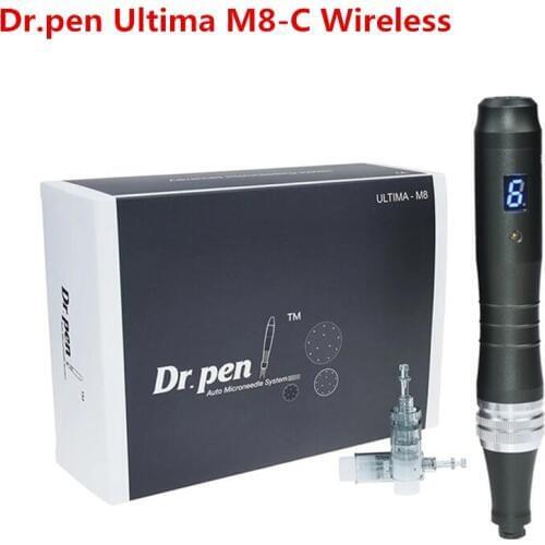 2020 NEW Dr.pen Ultima M8 Wireless Professional Derma Pen Electric Skin Care Kit Microneedle Therapy System Beauty Machine