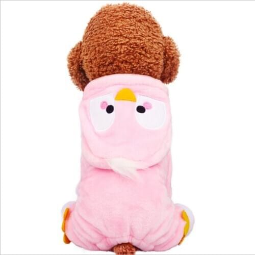 Dog Clothes Lovely Penguin Costume Soft Cotton Teddy Pomeranian French Bulldog Chihuahua Costume Puppy Four-Legs Penguin Dress
