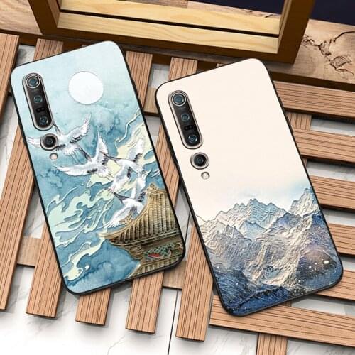 Cupneer Original For Xiaomi mi 10 Pro Case Soft matte relief Personality Phone Cover For Xiaomi mi note10 10 Pro Case Silicone