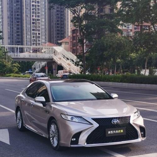 Applicable to Eight 18-21 Generation Camry Lexus Ls Face Es Middle Net Front Bar Big Surrounding Rear Lip