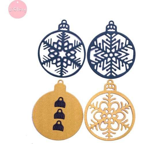 Christmas Ornaments Slimline Cutting Dies Scrapbooking Card Making Paper Craft Stencils Embossing Folder Stamps and Dies