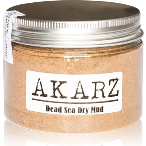 AKARZ Neck Shin Care Dead Sea Dry Mud mask Origin Jordan Treat oily skin reduce wrinkles and delay skin aging calming effect