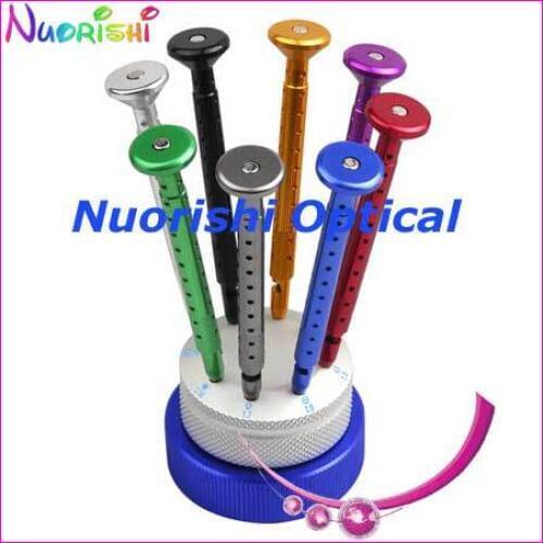 SS8091 Very Nice 100% Guality Guarantee Glasses Eyewear Eyelasses 8pcs Screwdriver Kit Set Stands Free Shipping