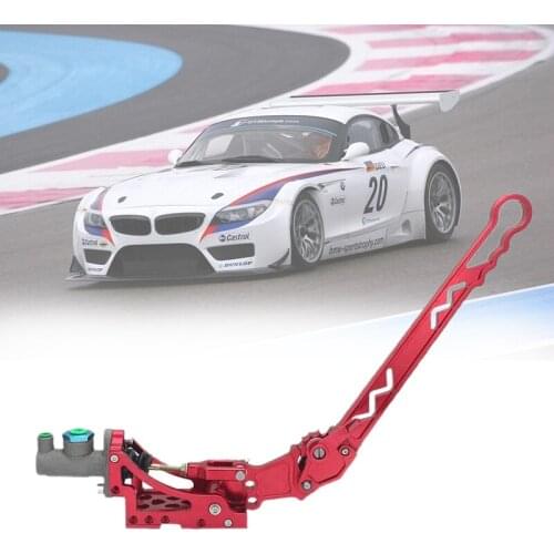 Universal Car Red Hydraulic Racing Hand E Brake Drift Rally Handbrake Aluminium Lever for-BMW