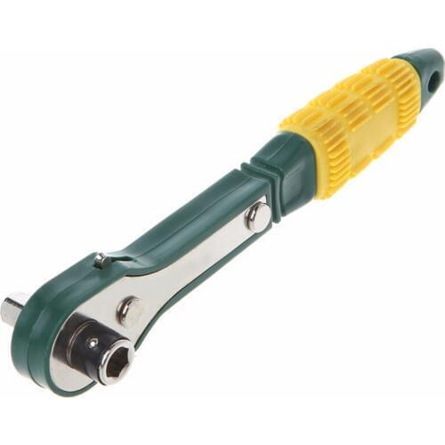 YOFE 1PC 2-13mm Mini Rapid Ratchet Wrench 1/4 Screwdriver Quick Socket Spanner Repairing Tools 8AF200153