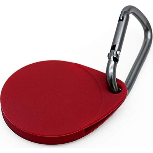 Sleeve Protective Silicone Case Compatible with Airtags Anti-Lost Cover With Keychain Lobster Clip UY8