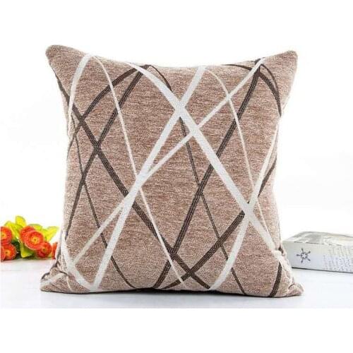 Pillowcase Home Decorative Nordic INS Chenille Line Soft And Comfortable Pillow Cover For Sofa 45x45cm Decorative Pillow Case