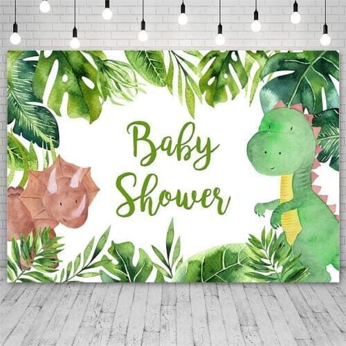 Avezano Backdrops Birthday Forest Jungle Party Baby Shower Dinosaur Decor Banners Photography Background Photo Studio Customizd