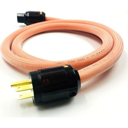 Hifi audio One Linn K800 5N OCC EU Schuko US AC Mains Power Cord P-079E/P-079Audio AMP CD DVD VCD Player Power Cable