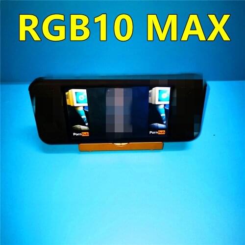 RGB10 Max Retro Game Console 5-inch IPS Screen RK3326 Chip Handheld Double Joystick Wifi Module Video Game Player PS1 rgb10