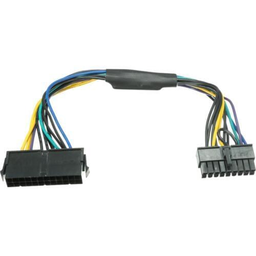 ATX 24pin to Motherboard 18pin Adapter Power Supply Cable 18AWG for HP Z420 Z620