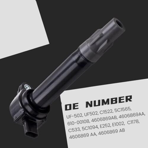 Ignition Coil for Dodge Charger Magnum Chrysler 300 V6 3.5L 2.7L 4.0L 2006-2010 UF502 4606869AB
