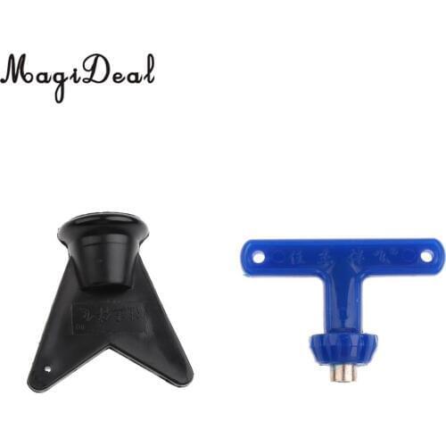 MagiDeal 1 Pair Track Field Shoes Spikes Pins Wrench Outdoor Running Shoes Nails Remover T-handle and Wing-handle Tools Set