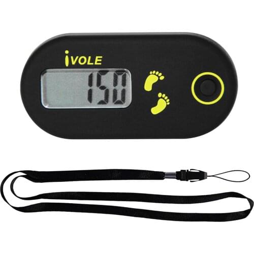 Outdoor Sport Fitness Mini Pedometer Step Counter Walking Distance Fitness Calorie Step Counting Pedometer Fitness Equipment