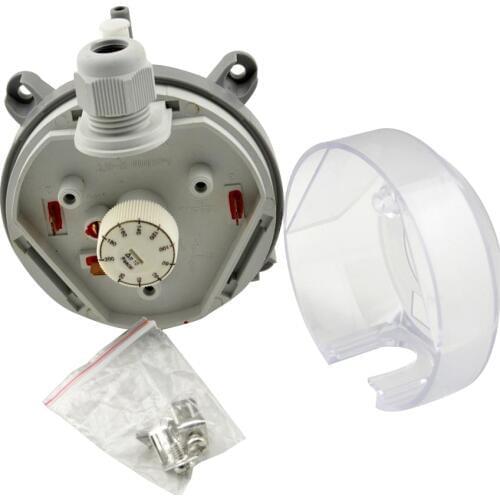 Air Differential Pressure Switch Adjustable Pressure Air Switch 20-200Pa/30-300Pa/50-500Pa Micro- differential pressure switch