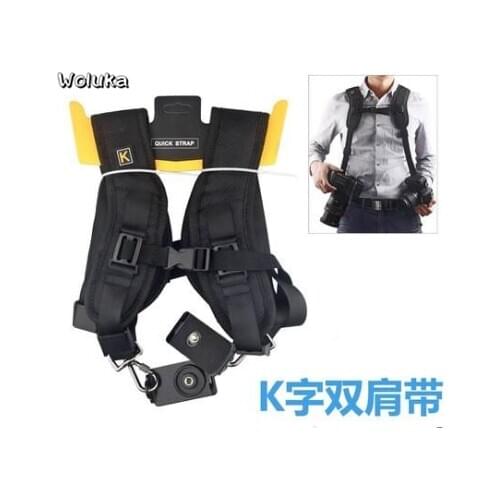 Photo Strap K-Type Fast Camera Shoulder Strap Professional SLR Camera Photo Strap Fast Shooter K Shoulder T18