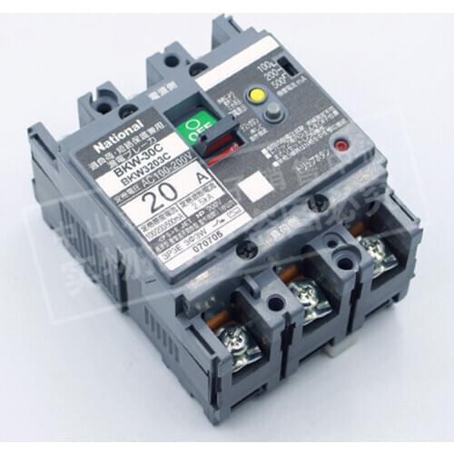 Earth leakage circuit breaker BKW-30C BKW3203C 3P 20A original authentic