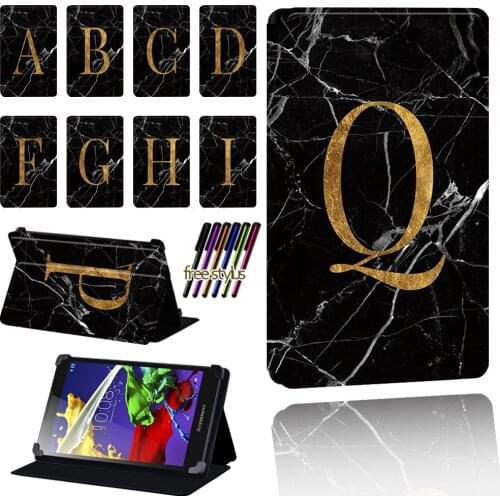 For Lenovo Tab 2 A7/A8/A10-70/Tab 3/Tab 4 Tablet Pu Leather Foldable Dust-proof Lightweight Case Cover