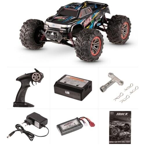 XINLEHONG 9125 1/10 2.4G 4WD 46km/h High Speed RC Racing Car Short Course Truck Waterproof Toys For Kids Birthday Gift