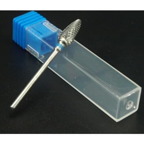 2020 Hot Millings carbide nail drill bit electric nail file drill bit coarse carbide drill 3/32'' 602001 high quality