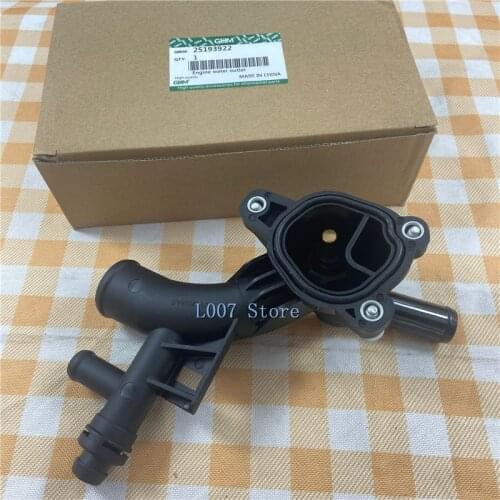Genuine Thermostat Housing Water Pump Outlet Fits Chevrolet- Cruze Sonic Trax Buick- Encore 1.4T No.25193922 55565334 1338030
