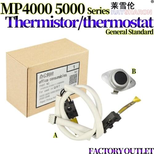 Fuser Thermistor And Thermostat For Use in Ricoh Mp 4000 4001 4001G 4002 5000 5001G 5002 5000B D009-4177