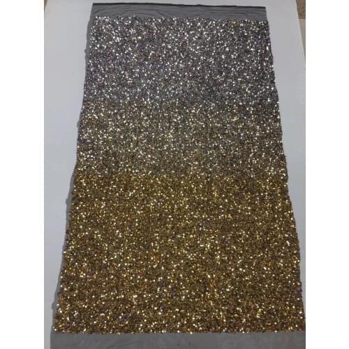 African Lace Fabric 2021 High Quality Lace Fabric French Sequins Net Cord Tulle Fabrics Nigerian Laces For Wedding Dress XX3332