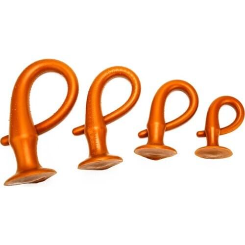 Super Long Anal Plug Dildo Men Prostate Massager Suction Cup Anal Vaginal Masturbator Stimulator Women Toy 2Colors 30/40/50/60cm